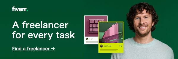 Freelancers de Fiverr para cada tarea