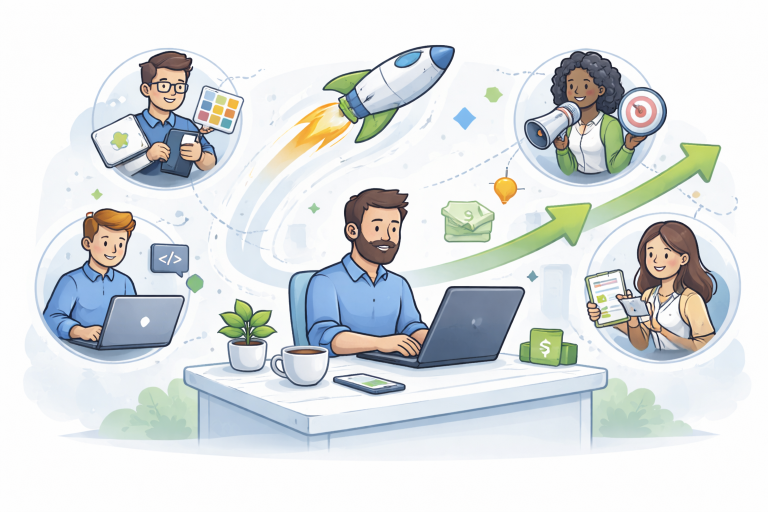 subcontratación profesional en Fiverr