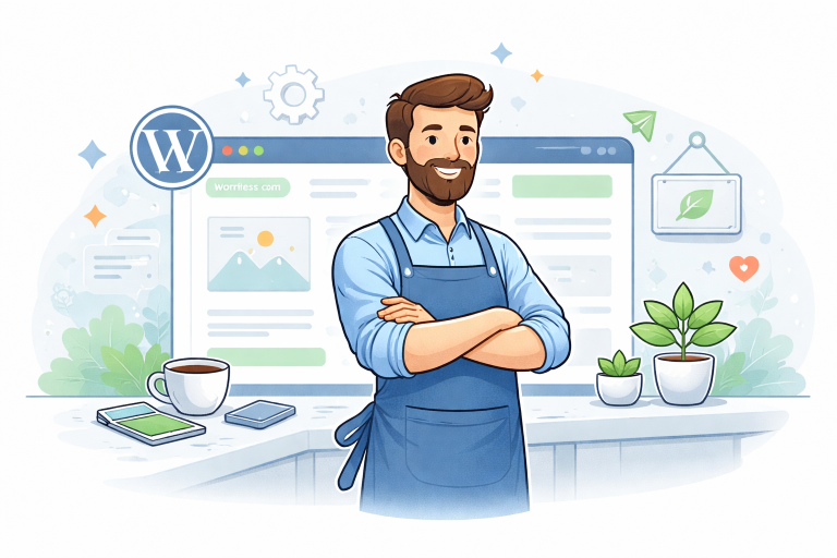 WordPress.com para pequeñas empresas
